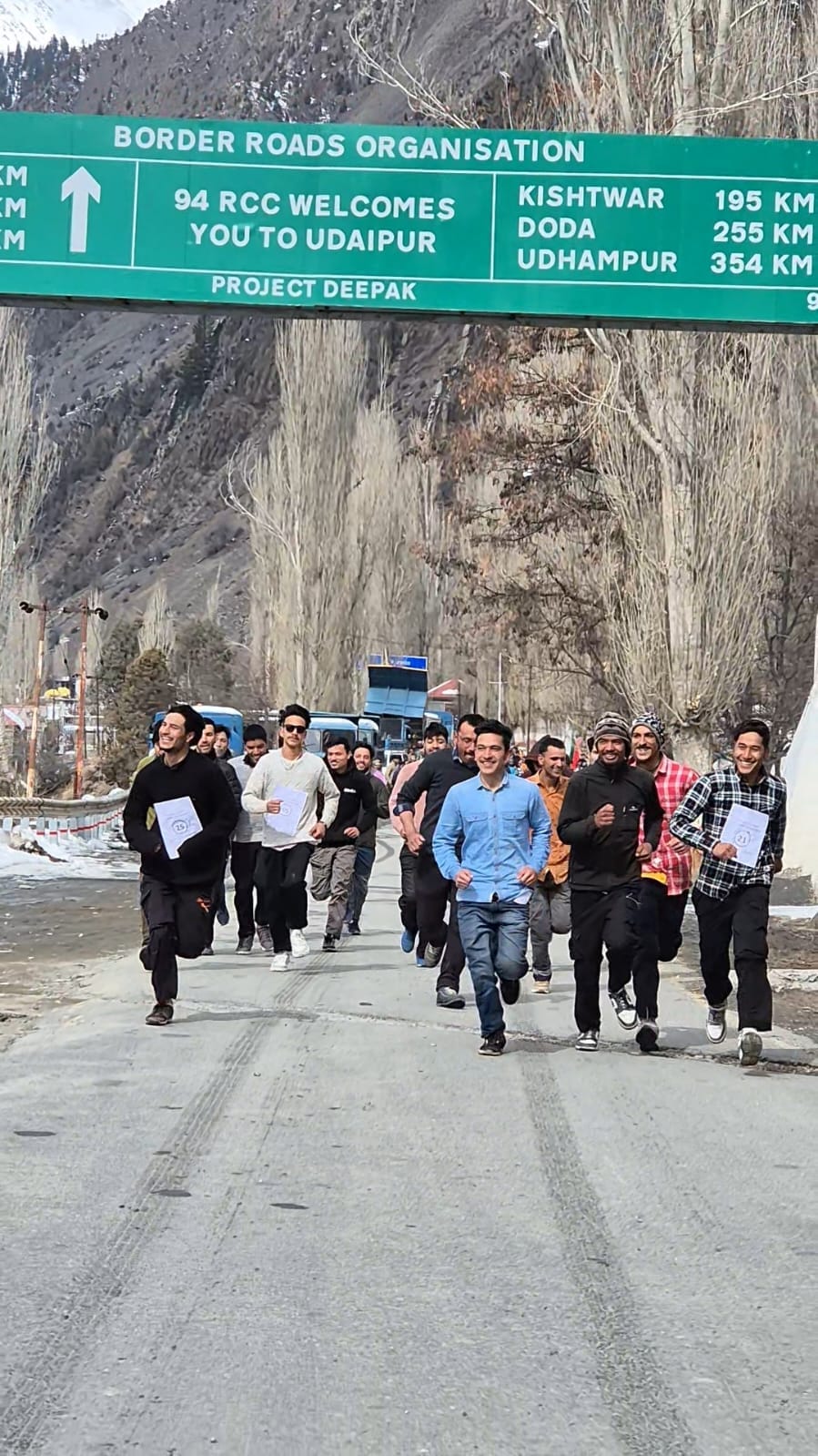 131 candidates passed physical efficiency test