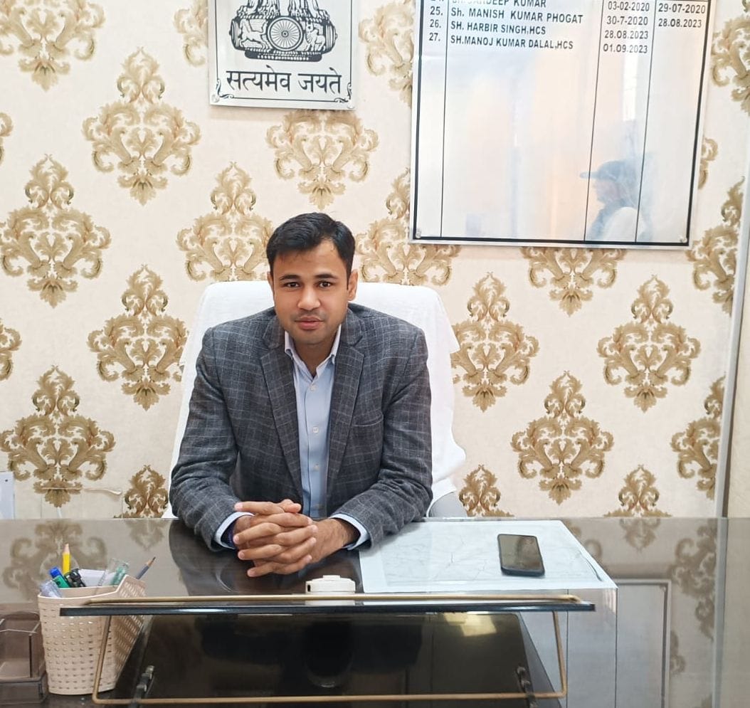 SDM Harbir Singh took charge of Tosham