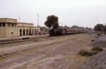 बवानीखेड़ा  पुराने रेलवे स्टेशन पर खड़ी अंग्रेजों के जमाने की  रेल।