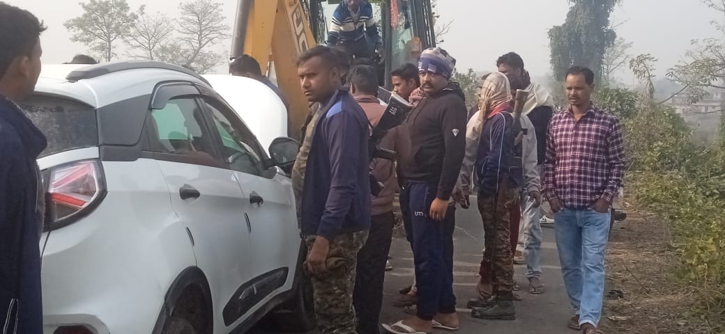 body found near car