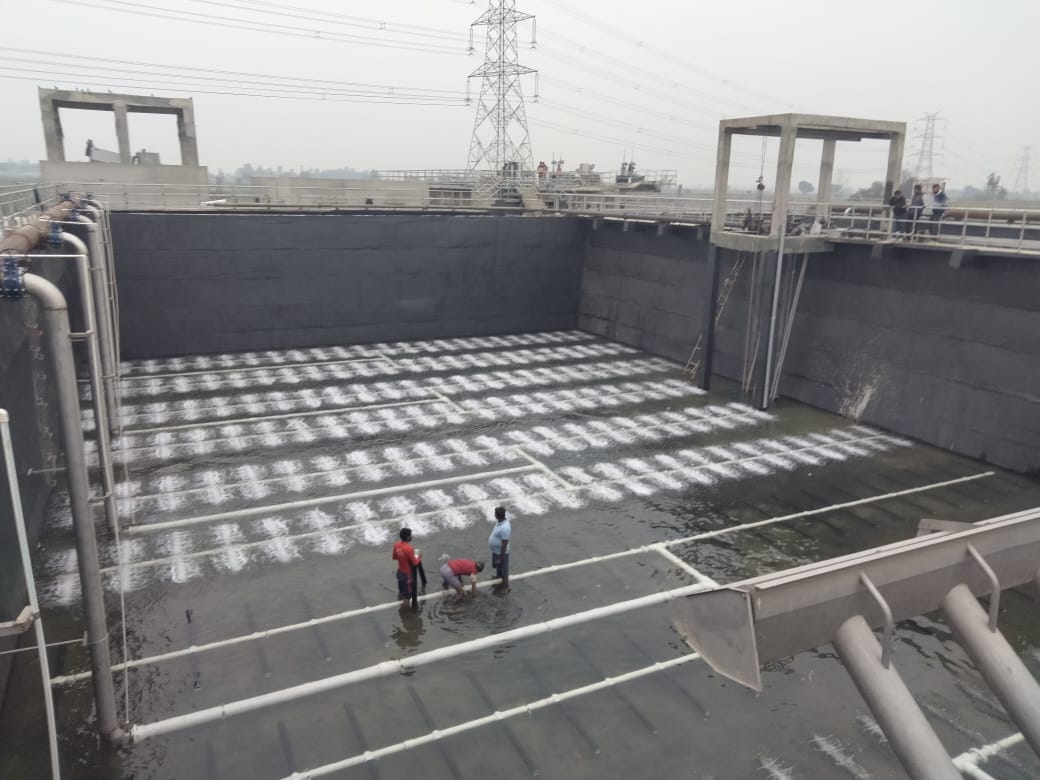 Successful trial of water sewage treatment plant in Mavi