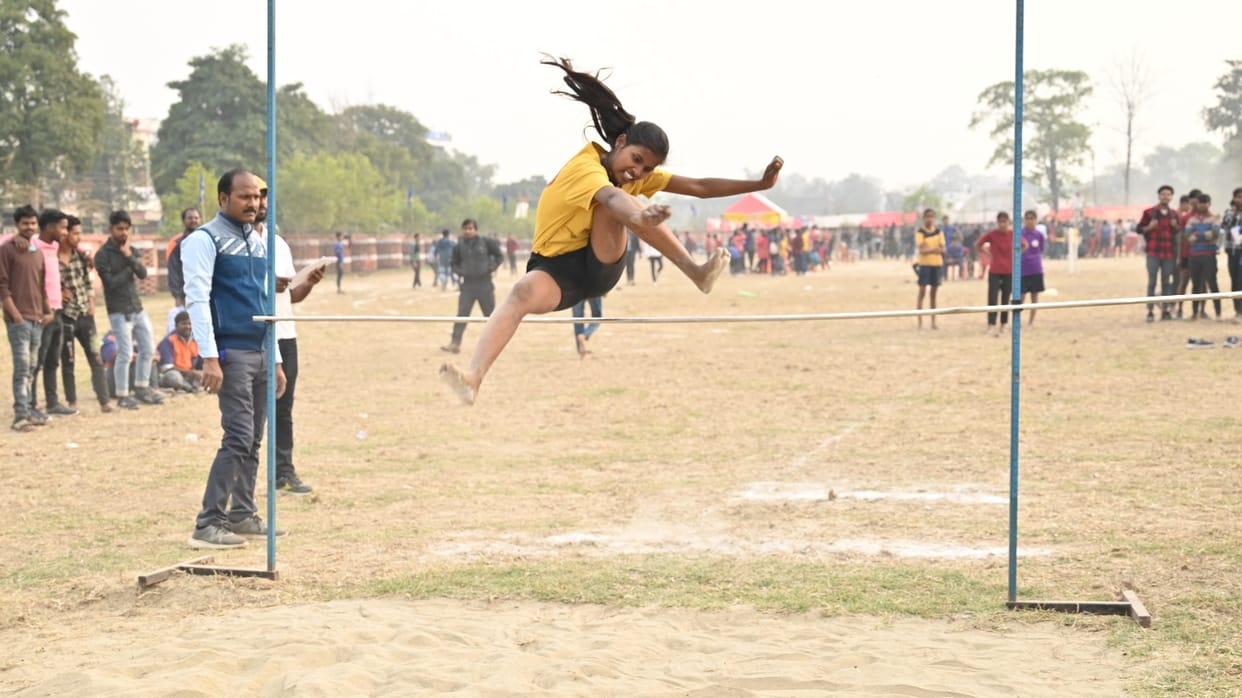 Sasikala tops in long jump, Kajal tops in high jump