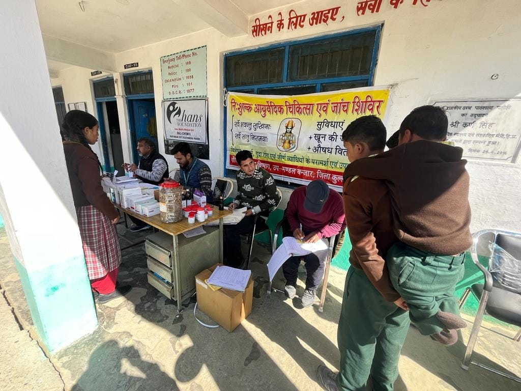 Health check of 70 students and teachers in Pajohi
