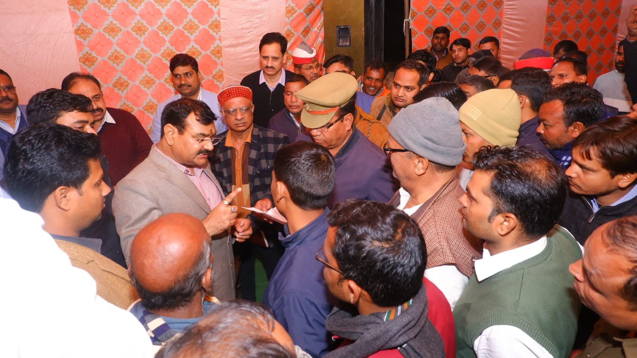 Minister of State stayed overnight in Handa village