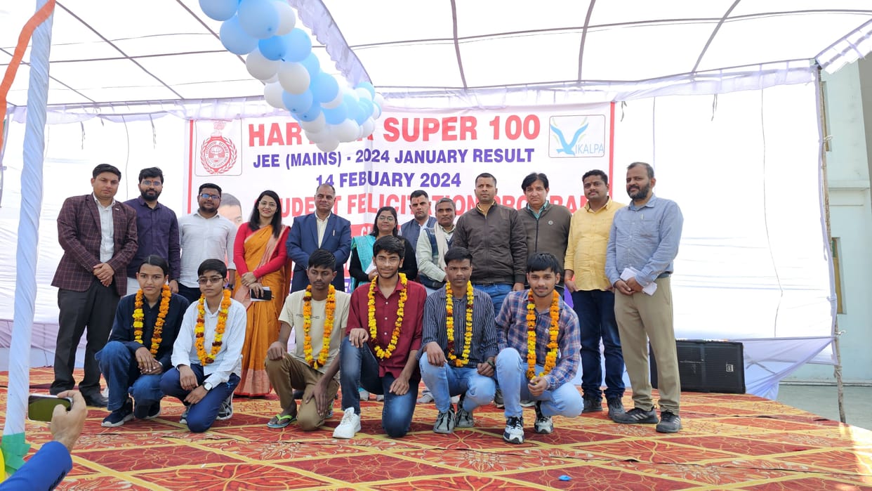 Six children of Super 100 scored more than 99 percentile in JEE