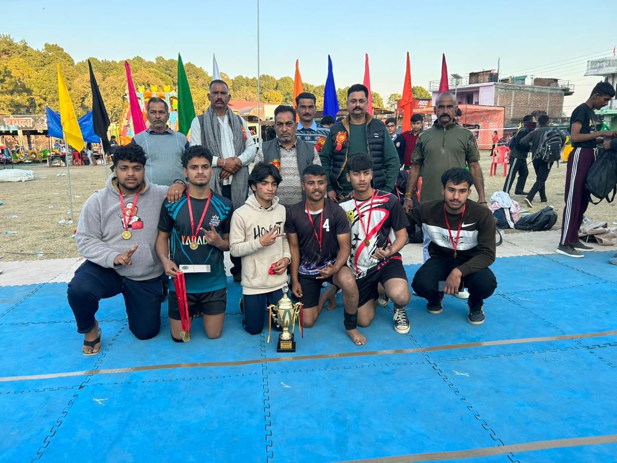 Bijhri becomes Kabaddi champion in sports and cultural festival