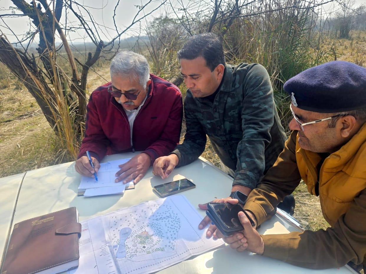 Biodiversity Park started construction on Vidurkuti