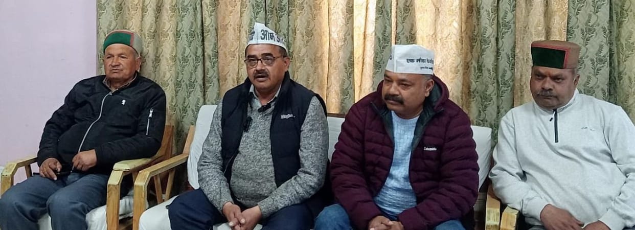 Aam Aadmi Party supported the farmers' movement
