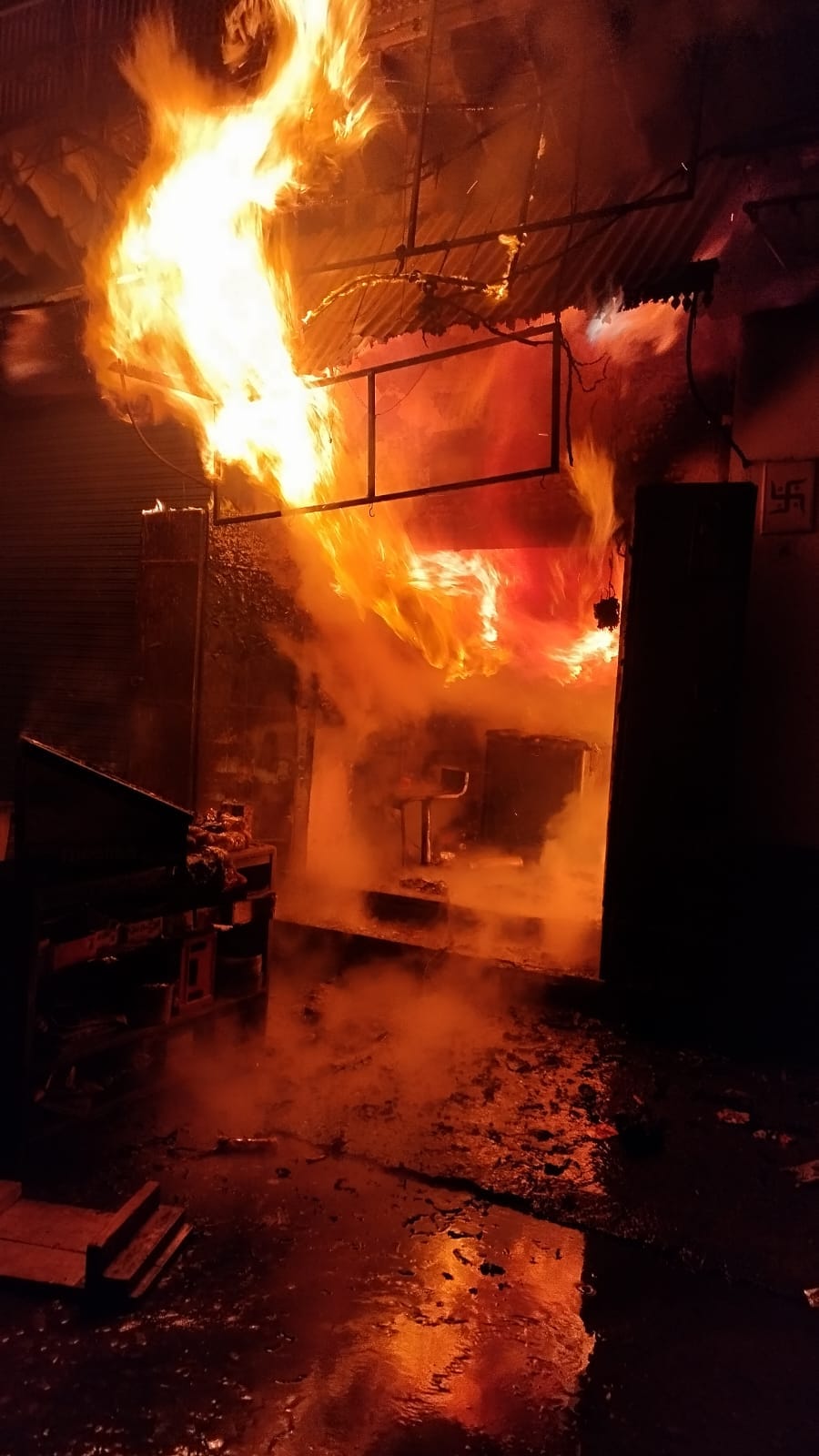 Fire breaks out in confectionery shop, goods worth Rs 10 lakh destroyed