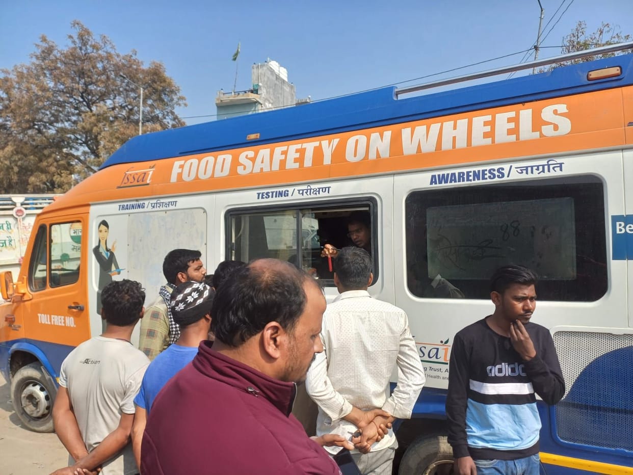 Food department team took 28 samples, six failed in testing