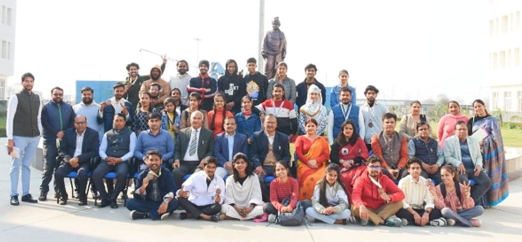 CBLU students showcased their talent in North Zone Youth Festival