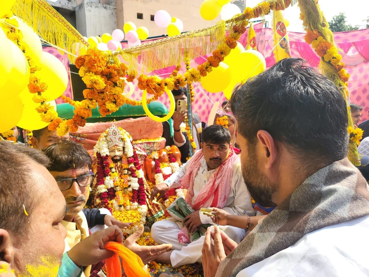 Baba Khatu Shyam's life was consecrated with much fanfare.