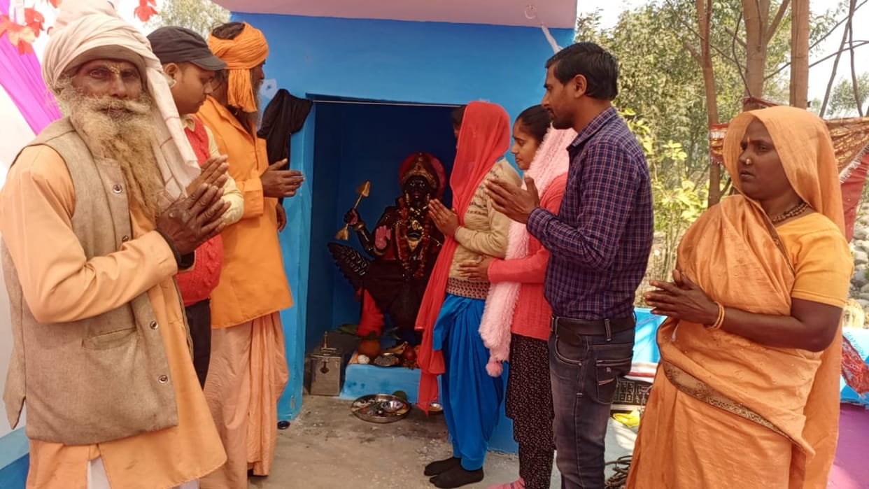 Shanidev idol was consecrated in the temple