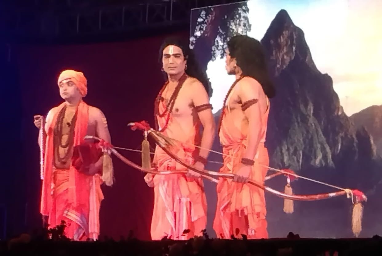 Sri Rama ate Sabari's false plums, the audience was emotional