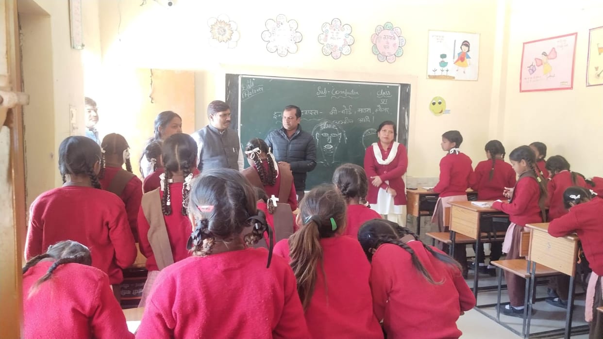 Full time teacher found absent in Kasturba school