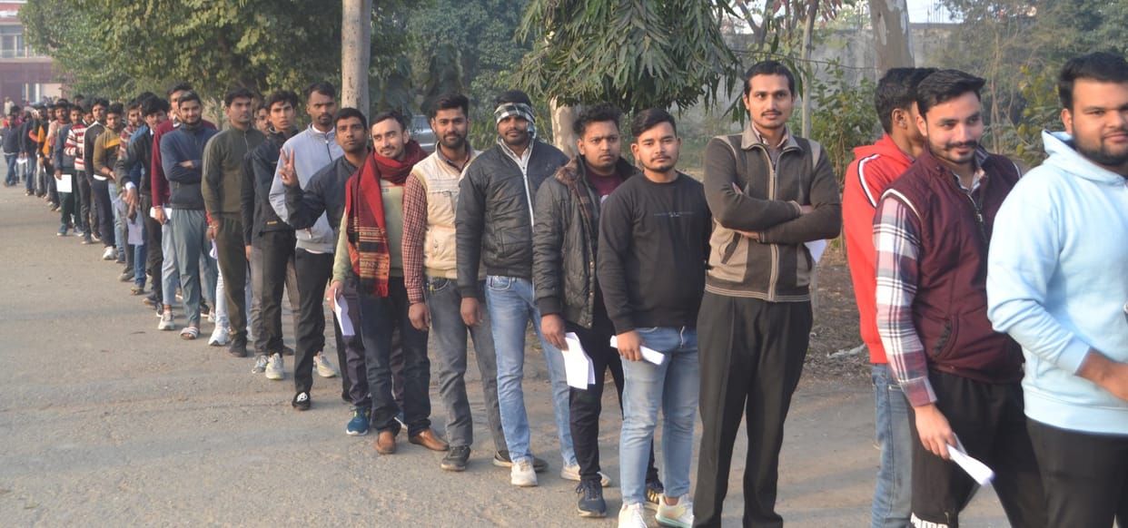 Enthusiasm for uniform, 11632 candidates took the exam