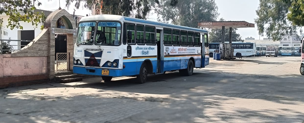 Three new buses joined Bhiwani depot