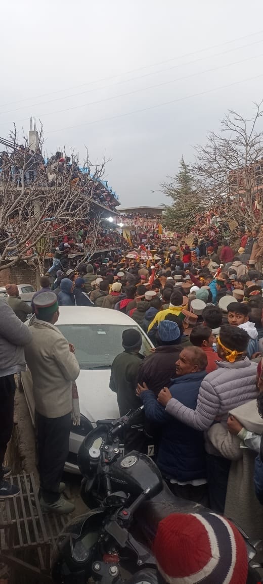 Shikha pujan today in Kui Kanda Nag Tandi temple