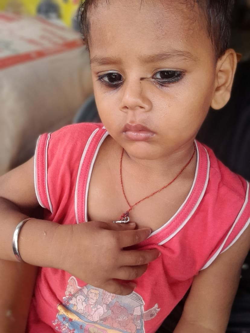 Innocent child dies after being hit by tractor-trolley