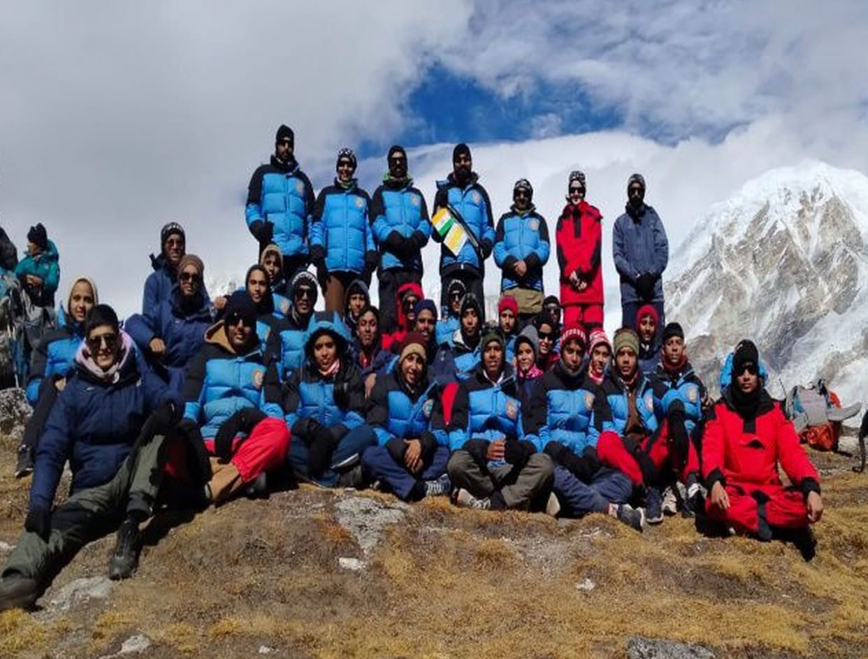 Sahil and Babli scaled Fateh's 16,500 feet high peak