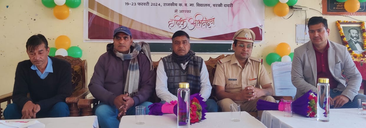 Gave first aid training in charakhi dadari