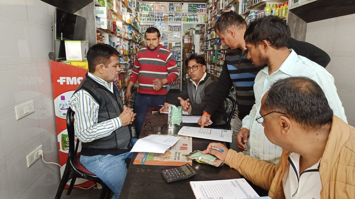 Raid in seed market, team took 15 samples