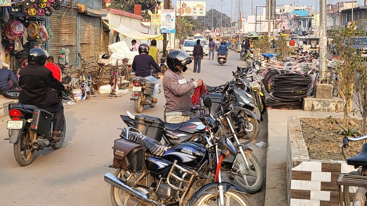 Encroachment on track, traffic system derailed