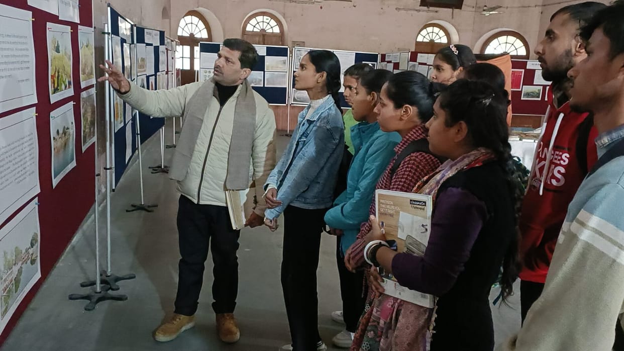 Book exhibition at DAV College till 23rd
