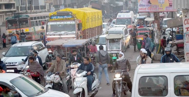 There is jam in the city, drivers remain worried