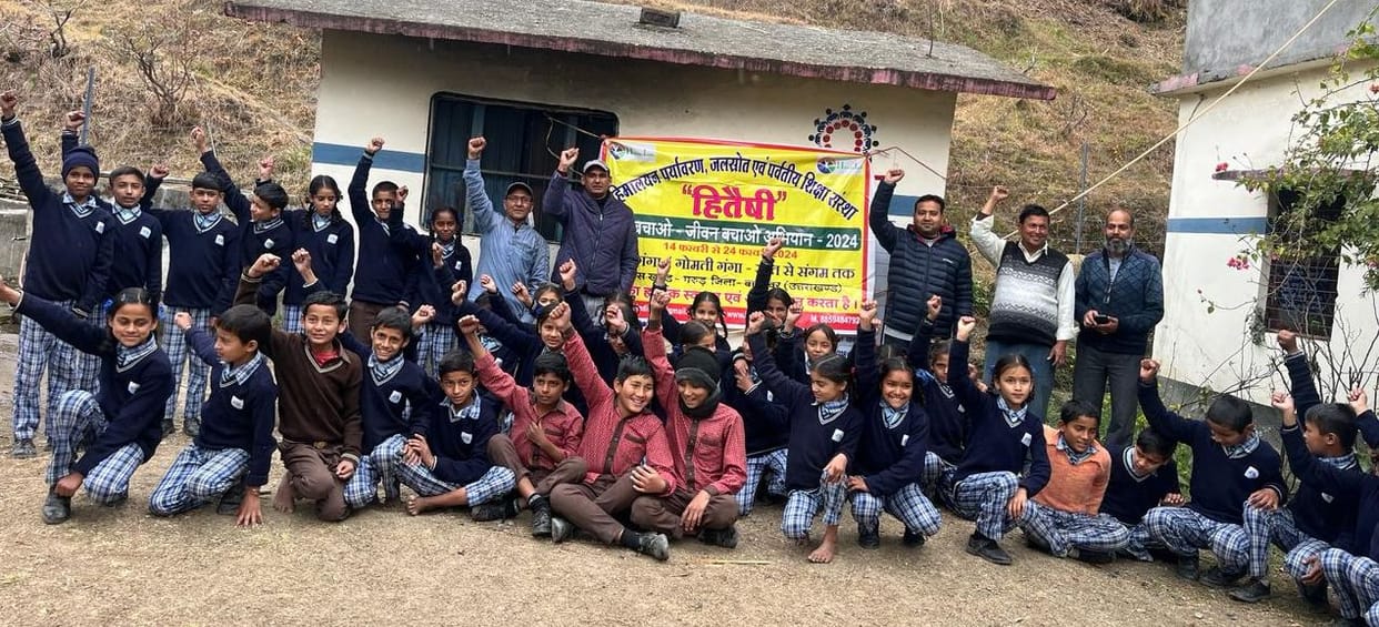 Students made pledge to conserve water