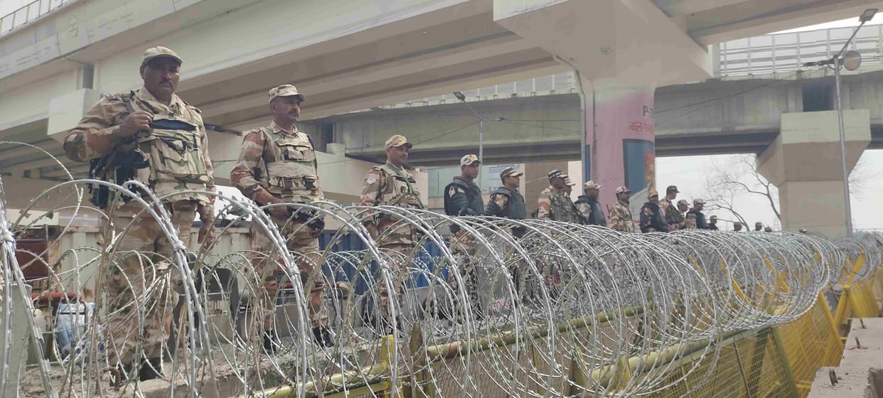 Farmers' march to Delhi announced and security increased