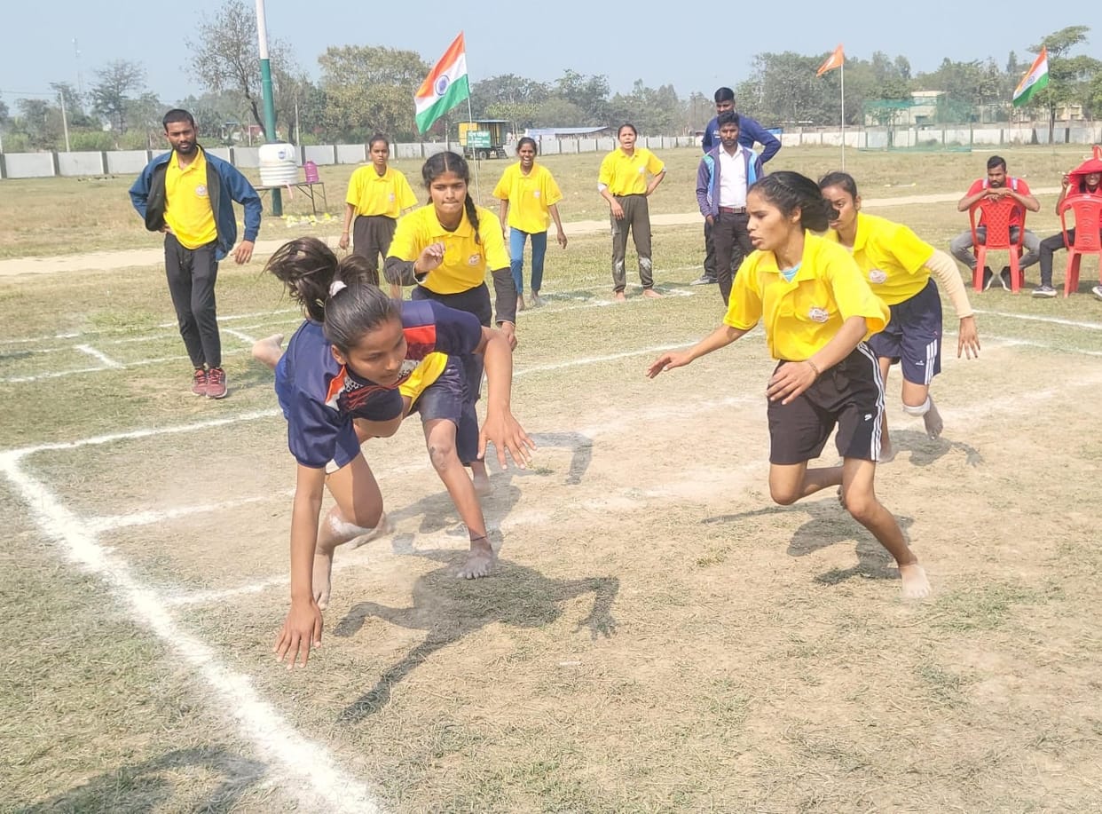 Aastha winner in 100 meter race, Aditi winner in 200 meter race