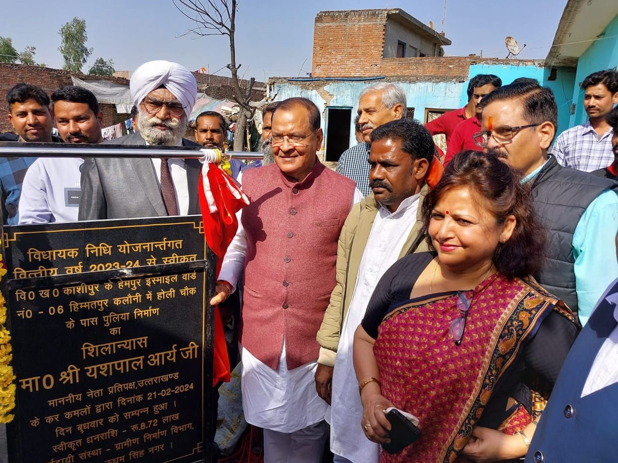 Construction of roads and bridges will provide relief from floods