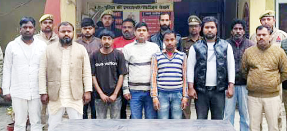 11 sent to jail for beating teacher