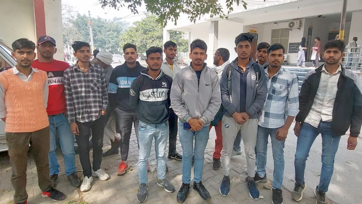 Allegation of rigging in police recruitment examination, demand for cancellation
