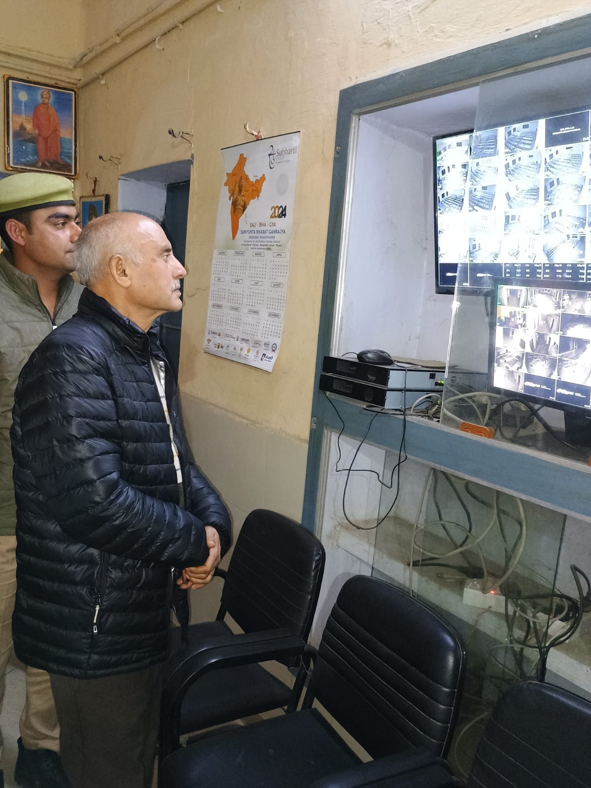 Inspection of ten examination centers, tested arrangements