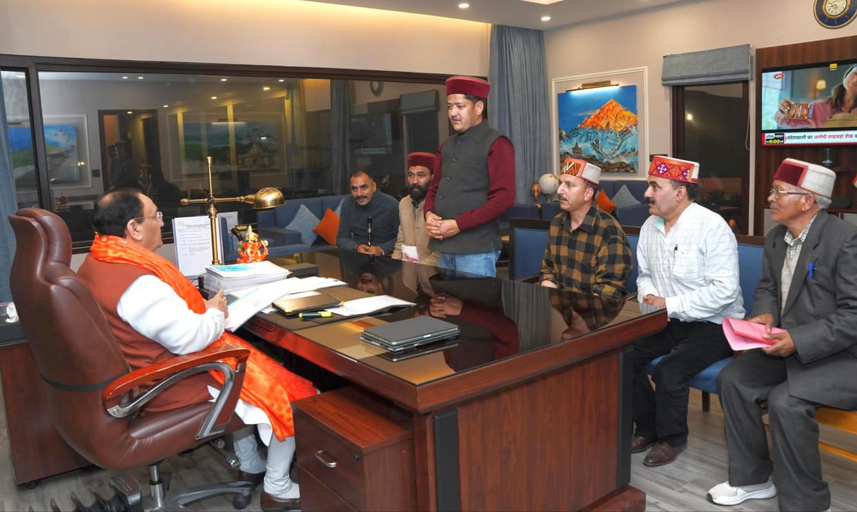 Status of Bijli Mahadev Ropeway informed to P Nadda