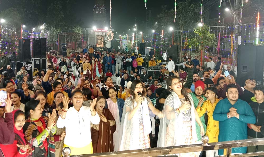 Devotees danced on Ghunghatio Aadi Aagyo ji, where did Baba Shyam find me?