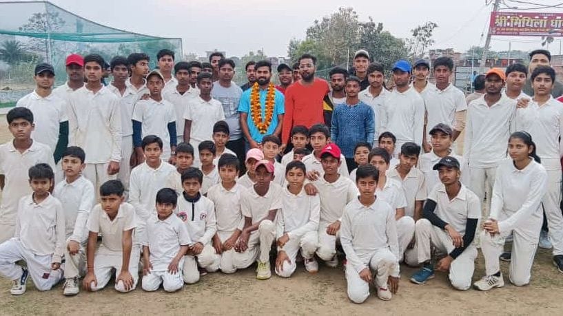 cricketer ayan wellcomed