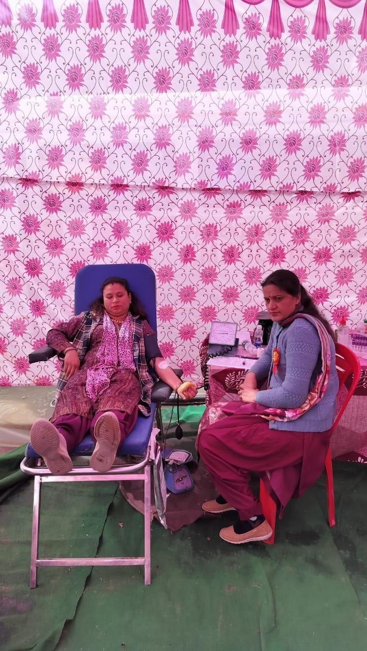 30 people donated blood in Jagatkhana