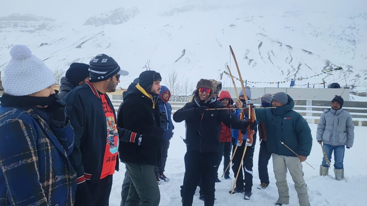 Tourists visited the tourist places of Spiti