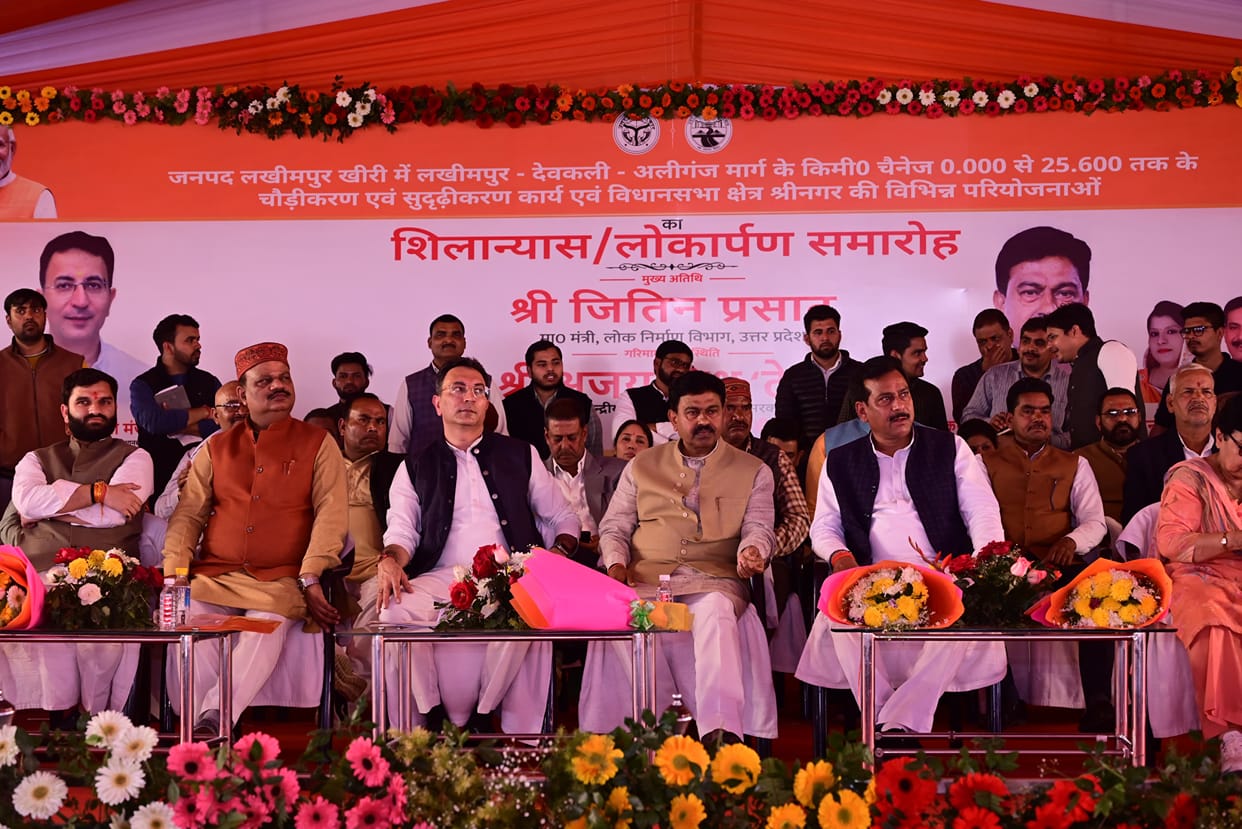 Jitin gave election message by calling development a gift of Yogi-Modi