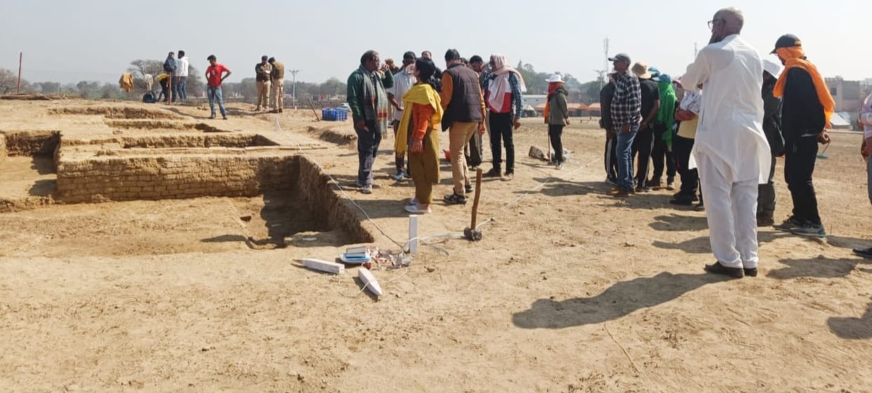 Excavation of third year of third session begins in Rakhigarhi, many mysteries will be revealed in Hisar