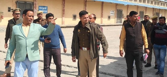 Strong room will be built in Roja Mandi, DM took stock