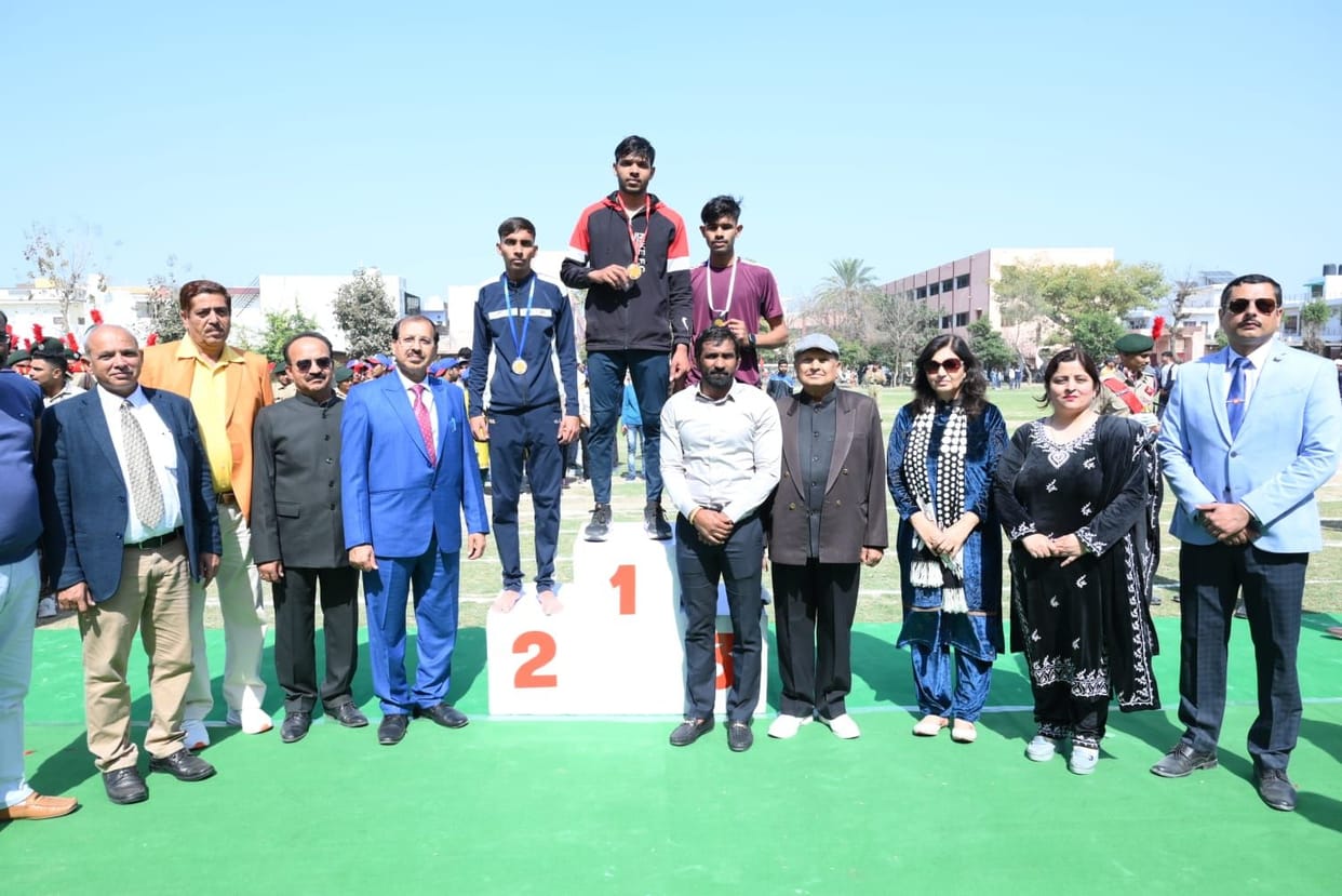 Two-day annual sports competition begins, winners awarded