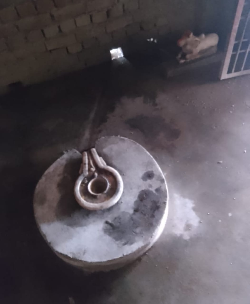 shivling lost from temple