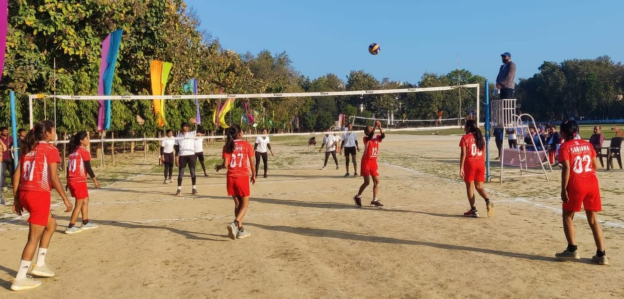 Won gold in volleyball with tremendous performance