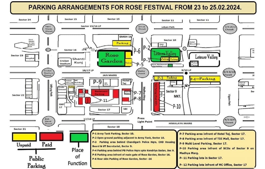 The fun of songs, music and swing with roses...Rose festival is starting from today