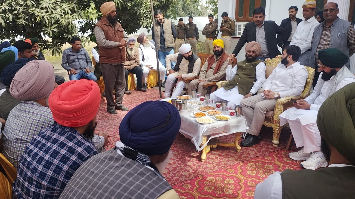 Farmers said - no compensation is given for destroyed crops