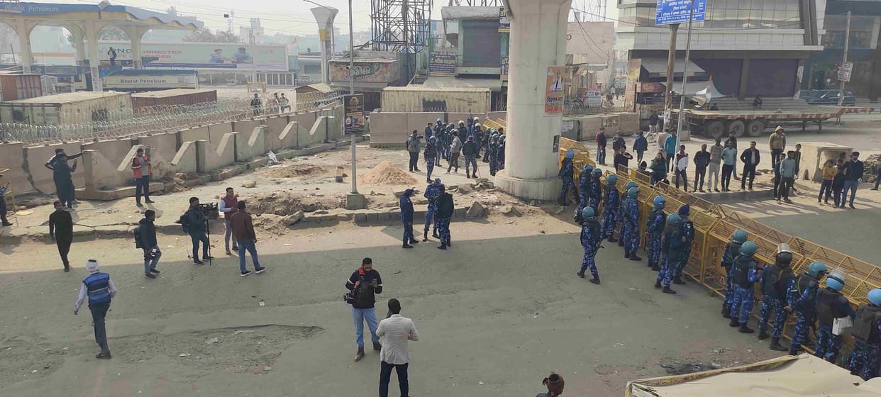 Deploying trained police personnel on the border, problems due to road closure